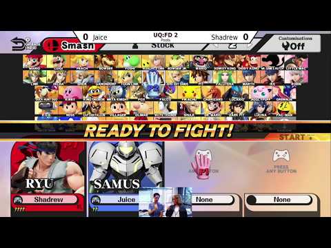 UQ Smash: Final Destination 2017 - Jaice v Shadrew [Pools]