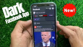 Enable DARK MODE on Facebook App for iPhone and iPad