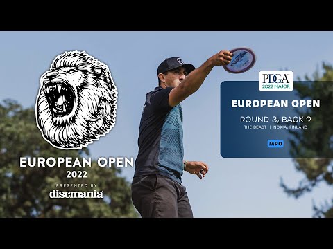 Round 3, Back 9 | European Open | MPO Lead | McMahon, McBeth, Kramer, Anttila