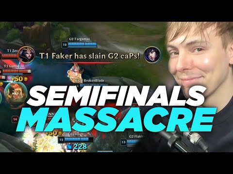 LS | The ONLY Team Dominating THIS HARD | G2 vs T1 Semifinals
