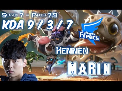 AFs MaRin KENNEN vs MORDEKAISER Top - Patch 7.9 KR Ranked