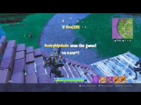 Fortnite Gameplay  #1 high explosives mode
