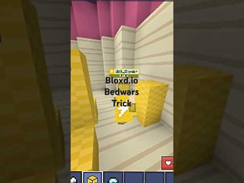 Bloxd.io Bedwars Trick🤣 #bloxdio #bloxd #shorts #bedwars