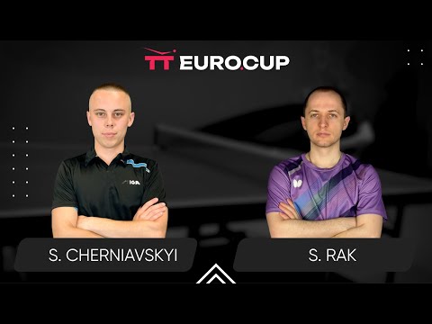 12:30 Serhii Cherniavskyi - Serhii Rak 23.09.2025 TT Euro.Cup Ukraine Elite. TABLE 3