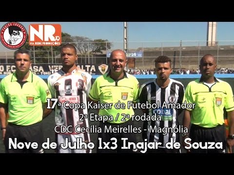 Nove de Julho 1x3 Inajar de Souza - Copa Kaiser 2014 - 2ª Etapa