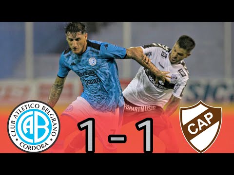 Primera Nacional : BELGRANO 1 - 1 PLATENSE | (Los Goles)