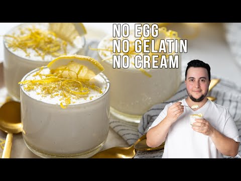 Easy 3-Ingredient Lemon Mousse