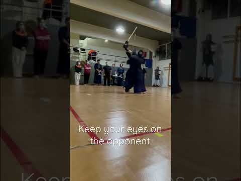 Kendo shiai practice moment.  #kendo #shorts #剣道