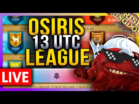 Osiris League 13UTC Matches 🏆LIVE! 🔴 Playoffs Semifinals - Rise of Kingdoms