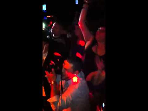 Qbn Montana on stage with mellow man ace