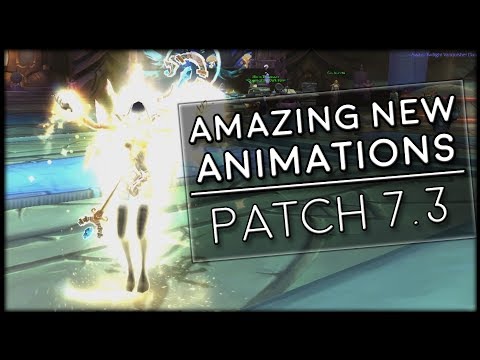 AMAZING New Spell Animations on Patch 7.3 PTR! Priest, Druid, Shaman, and Mage! | World of Warcraft