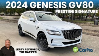 2024 Genesis GV80 Prestige Signature Test Drive and Review
