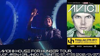 Avicii @ House For Hunger Tour, UCF Arena Orlando, FL, United States (2012/01/27)