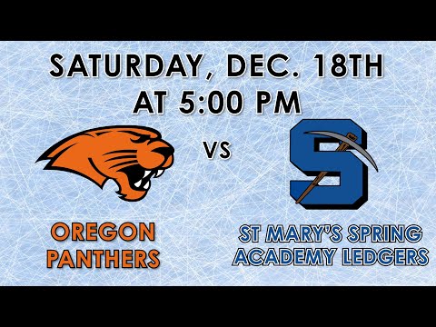 OHS Boys Hockey vs St. Mary's Spring Academy 12/18/21