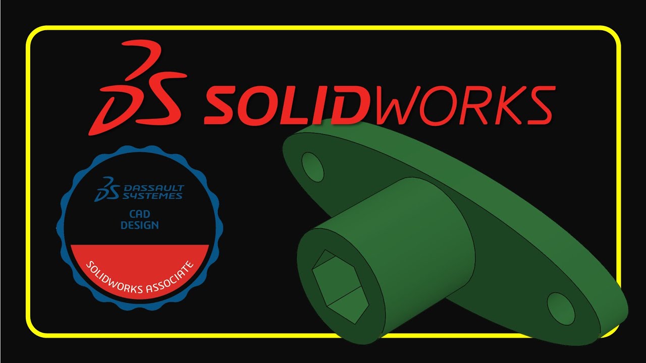 Section A Problem 4 - CSWA Mock Exam | SolidWorks Certification Practice