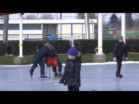 Schaatspret in Haastrecht