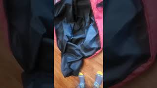 Christmas 🎄 storage bag w/ wheels!  #shorts #unboxing #lowes