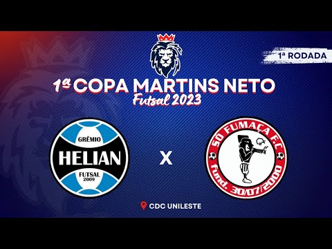 COPA MARTINS NETO 1ª FASE - Só Fumaça x Helian 🏆