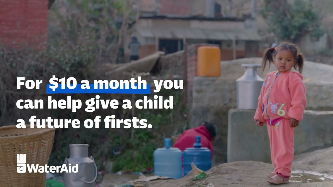 WaterAid | Future of Firsts | Only 250 more supporters to reach our target
