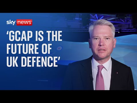 'GCAP is the future' of UK defence, says BAE Systems CEO as new concept model is unveiled