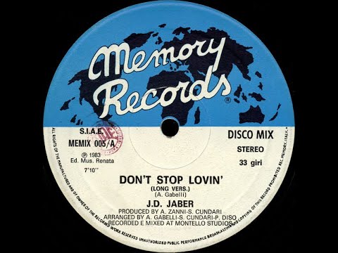 J.D.  Jaber - Don't Stop Lovin'