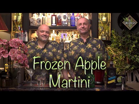 How to make a Frozen Apple Martini Cocktail  | The Ginfluencers UK
