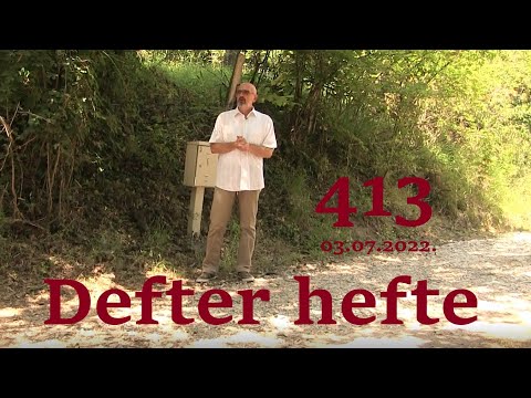 Defter hefte 413, 03.07.2022.