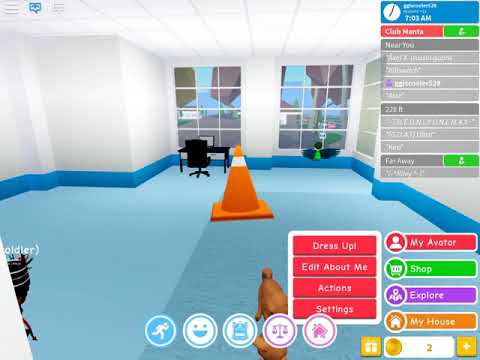 How to be a come in rhs #robloxian high school 🏫