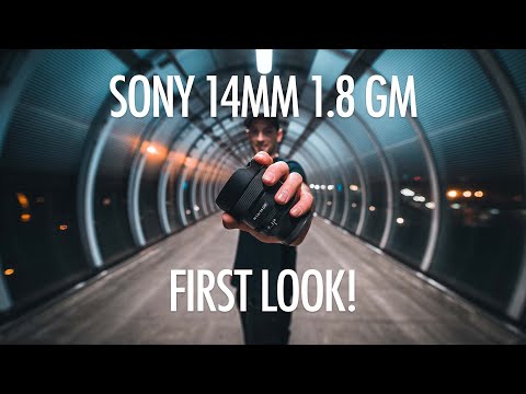 Sony 14mm 1.8 GM first look and hands on review! THE wide angle lens?