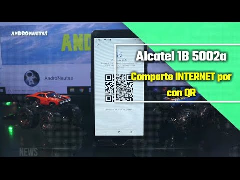 Comparte tu red WiFi con un código QR Alcatel 1B