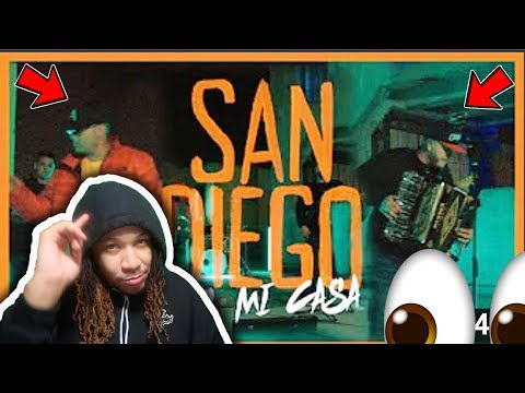 Oscar Cortez - San Diego Es Mi Casa Ft. Abraham Vazquez | REACTION