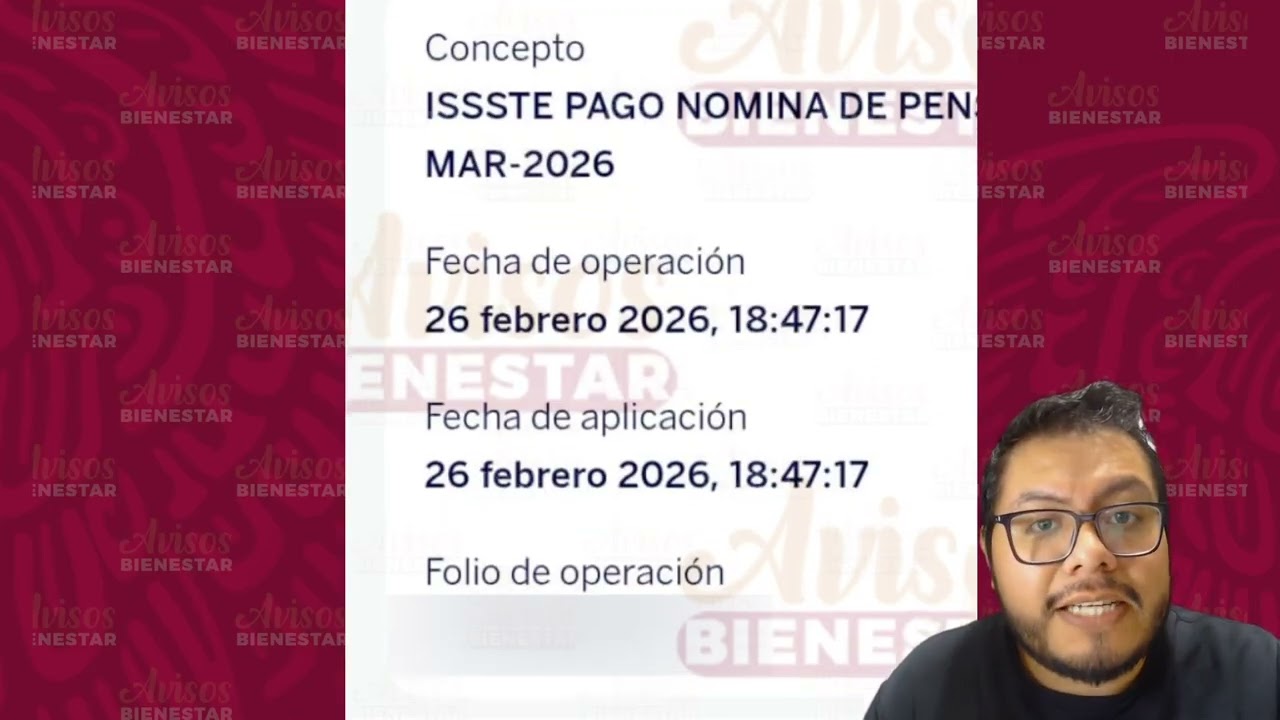 ¡YA ESTA EL PAGO DE LA PENSION DE MARZO 2026! adultos mayores pensionsados y jubilados de issste