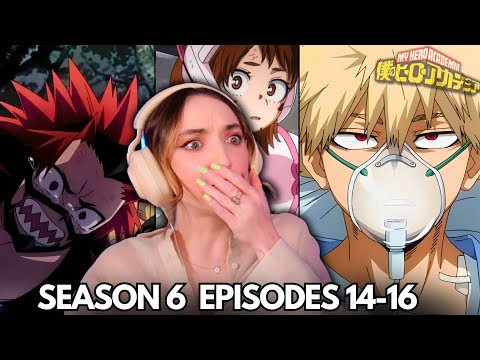 Devastation...💔 My Hero Academia Season 6 | Eps 14-16 (Reaction & Discussion)
