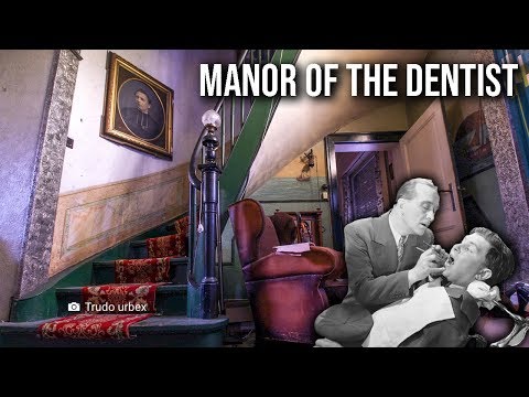 HUGE Abandoned Manor Of A Belgian Dentist (ALL MEDICAL EQUIPMENT LEFT)