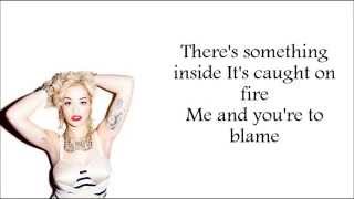 Rita Ora - Caught On Fire Lyrics