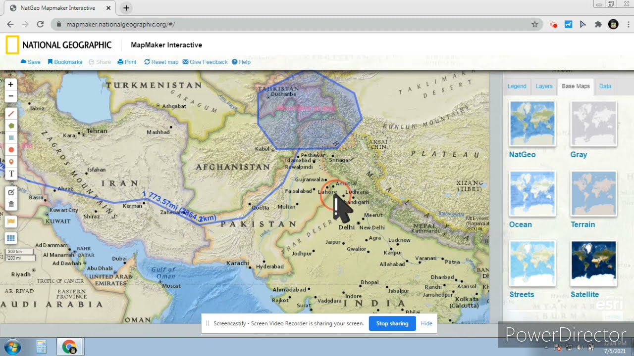 How to make digital maps using Map maker interactive