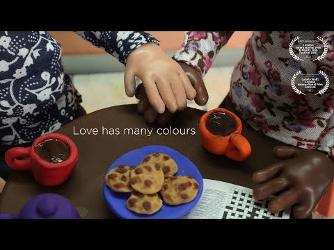 LOVE HAS MANY COLOURS, a stop motion animation