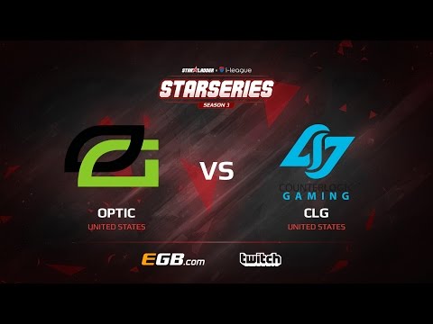 [EN] OpTic vs CLG, map 1 cobblestone, SL i-League StarSeries Season 3 NA Qualifier