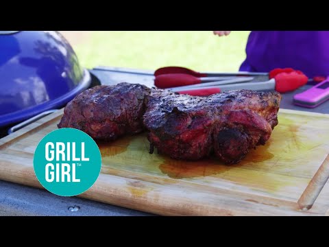 Grilled Rosemary Lemon Leg of Lamb Recipe | Grill Girl Robyn Lindars