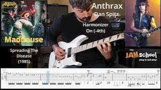 Anthrax Madhouse Dan Spitz Guitar Solo With TAB