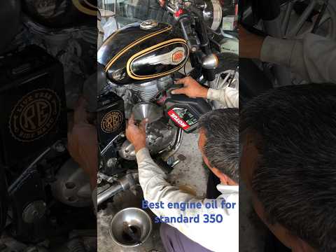 Use Motul engine oil 15w-50 for smooth ride