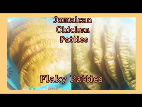 Jamaican Chicken Patties| How to make Jamaican Chicken Patties|Jamaican Patty Recipe