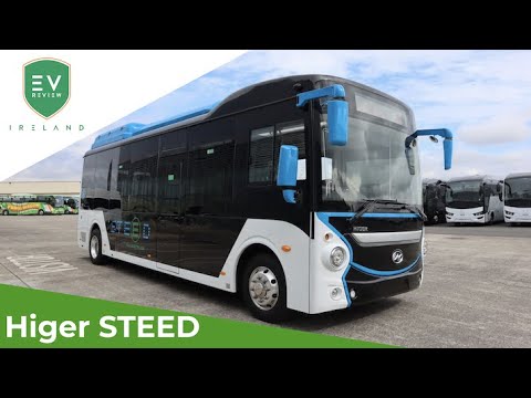 Higer STEED 1st Look - 100% Electric Bus Zero Emissions Public Transport