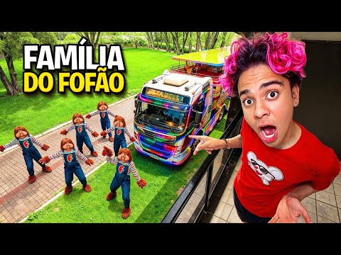 O FOFÃO FUGIU DA CARRETA DA ALEGRIA COM A FAMÍLIA DELE! * fim da carreta?
