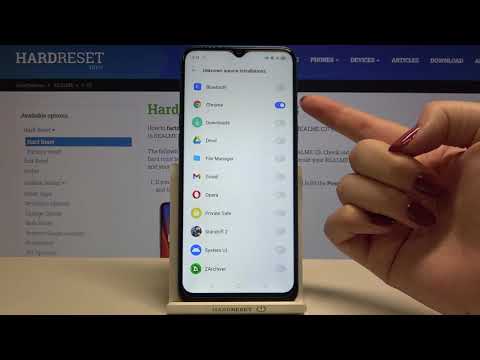 How to Allow Unknown Sources in REALME C3 – Camera Application Settings