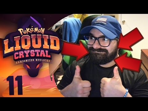 Pokemon Liquid Crystal Randomized Nuzlocke W/ Original151 EP 11 - “LOOK AT DAT BEARD!”