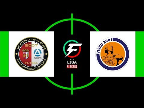 Liga Placard: SC Braga 3 - 5 Viseu 2001