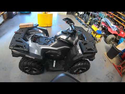 Cfmoto 625 unboxing