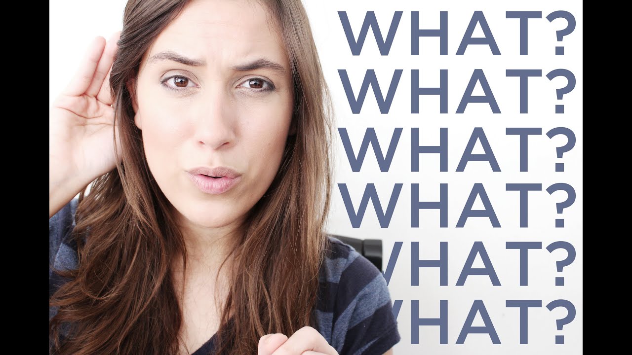 Cintia disse - Dicas de Inglês: Não fale "WHAT"