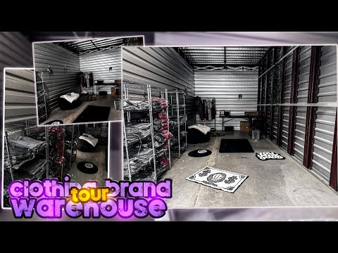 6 Figure Clothing Brand Storage Unit Tour...